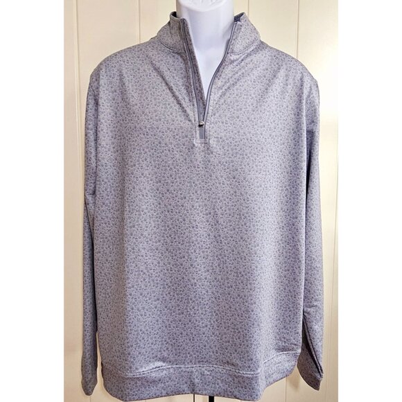 NEW Peter Millar Perth Performance Dazed Transfused Quarter Zip Pullover LARGE - Picture 2 of 7